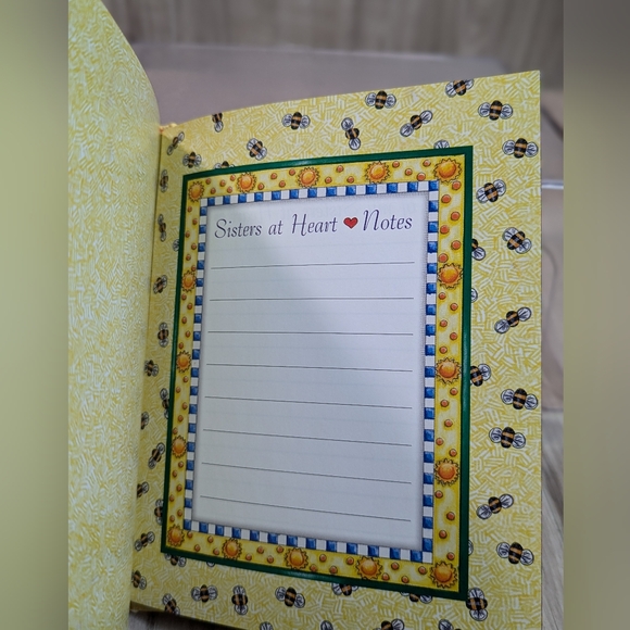 SISTERS AT HEART- Melody Carlson Sweet Stories Affirmations- Journal Book - Picture 8 of 15